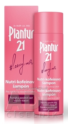 Plantur 21 longhair Nutri-kofeinový šampón 1x200 ml