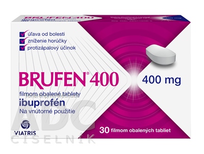 BRUFEN 400 mg tbl flm (blis.PVC/Al) 1x30 ks