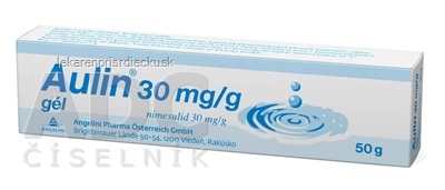 Aulin 30 mg/g gél gél (tuba Al) 1x50 g
