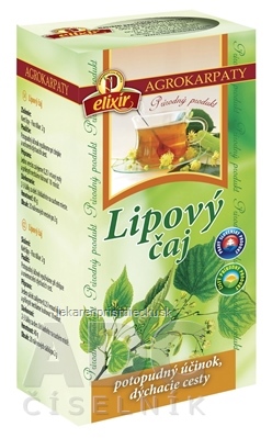 AGROKARPATY Lipový čaj čistý prírodný produkt, 20x2 g (40 g)