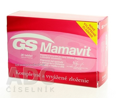 GS Mamavit tbl 1x30 ks