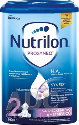 Nutrilon 2 PROSYNEO H.A. - Hydrolyzed Advance následná dojčenská výživa (6-12 mesiacov) 1x800 g