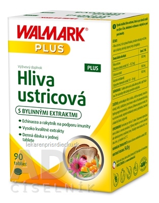 WALMARK Hliva ustricová PLUS tbl 1x90 ks