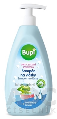 Bupi BABY Šampón na vlásky s lanolínom 1x500 ml
