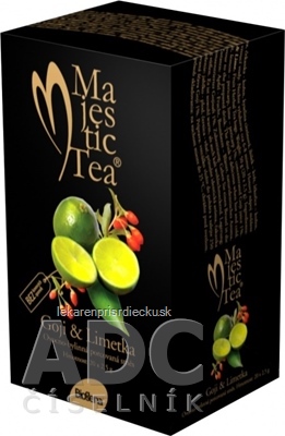 Biogena Majestic Tea Goji & Limetka ovocno-bylinná zmes 20x2,5 g (50 g)