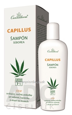 Cannaderm CAPILLUS - šampón seborea 1x150 ml
