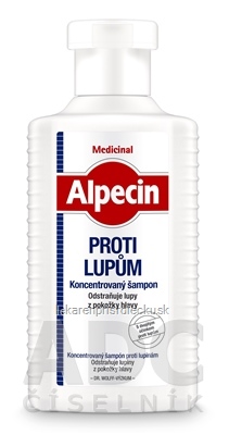 ALPECIN Medicinal PROTI LUPINÁM koncentrovaný šampón 1x200 ml